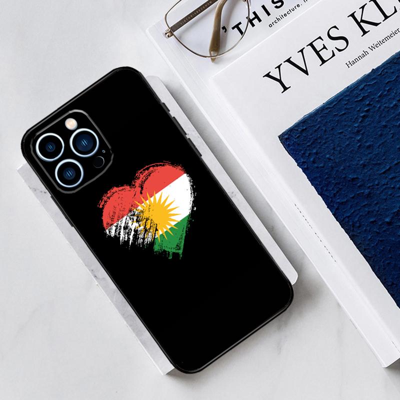 

Kurdistan Flag Case For iPhone 17 Air 15 14 13 12 11 16 Pro Max Mini 15 16 Plus 16e Funda Silicone Cover iPhone 14 Plus