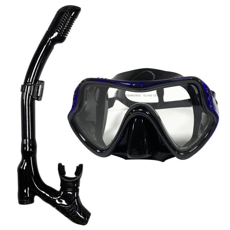 Snorkeling Goggles Full Dry Snorkel Set