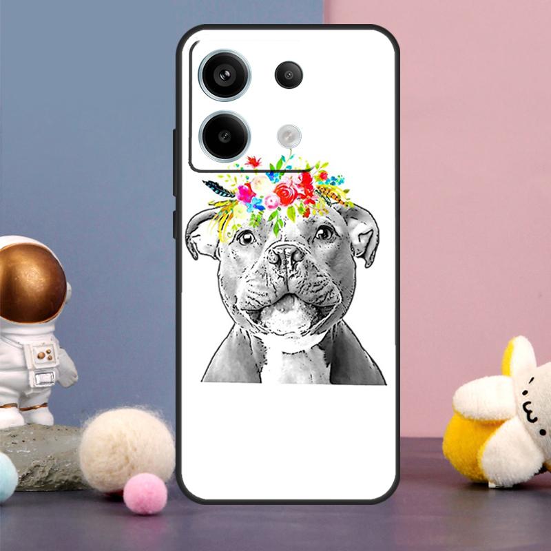 Staffordshire Bull Terrier Dog Case For Xiaomi Redmi Note 13 Pro 12 11 9 10 9S 10S 11S 12S Redmi 12 13 10C 12C 13C Cover