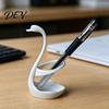 Unique Pen Storage 3D Printed Swan Holder, Decorative Desk Organizer, Aesthetic Modern Container, Minimalist Stationery Holder for Home Office