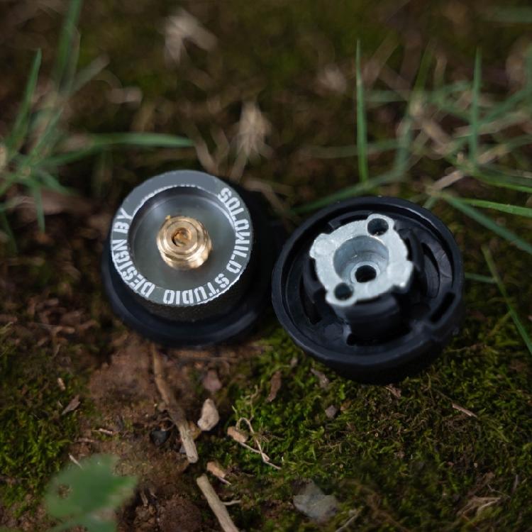 Aluminum Alloys Cylinders Cartridge Tanks Adapters Replacement Outdoor Camping Gas Tanks Connectors Converter Easy To Install