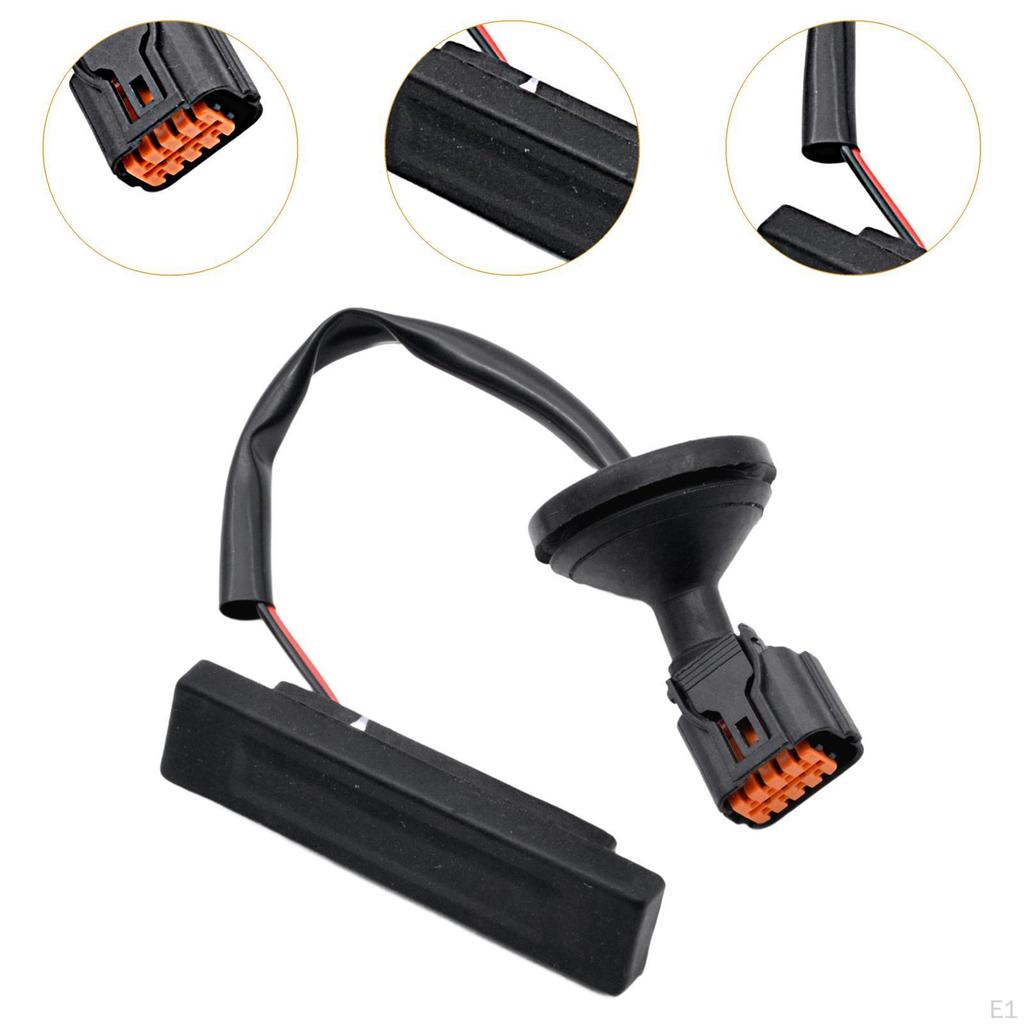 Liftgate Tailgate Handle Switch Black 81260H8000 Car Rear Trunk Release for Rio High