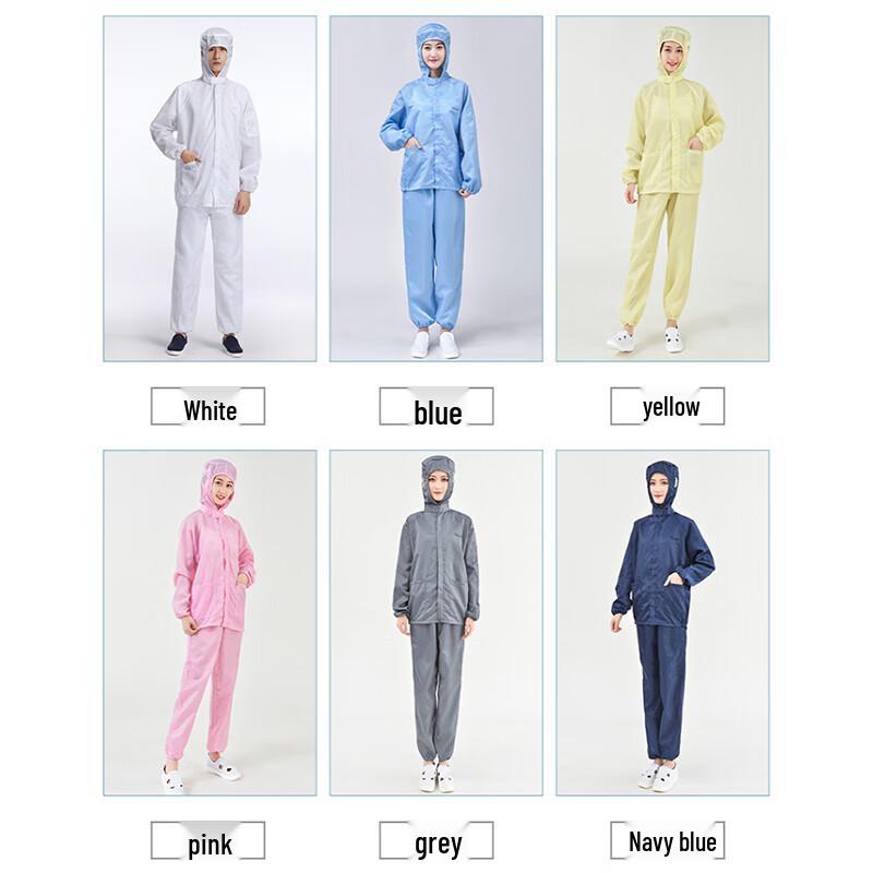 Sichen Binfen Unisex Anti-static Hooded Cleanroom Suit
