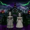 Festival Female Ghost Doll Ground Insertion Decoration Terrifying