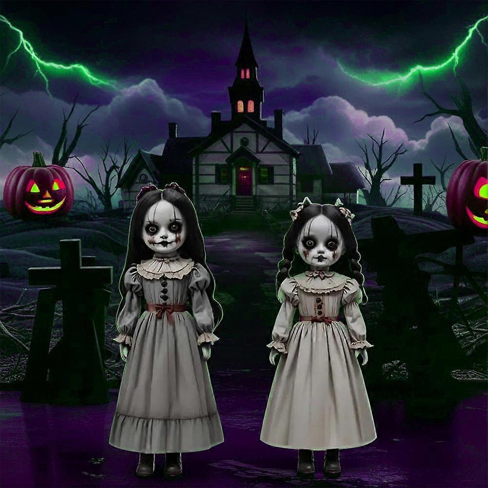 Festival Female Ghost Doll Ground Insertion Decoration Terrifying