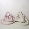 Top Layer Cowhide Leather Bag Female Niche Design Vegetable Basket Water Bucket Commuting Handbag Crossbody Manufacturer