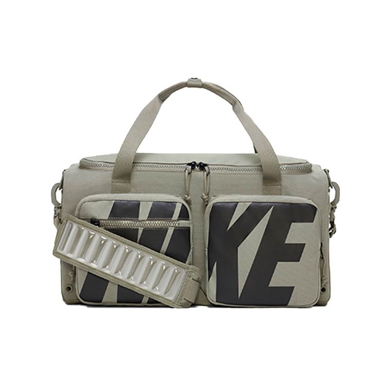 

Nike Utility Power Air Cushion Strap Logo Sports Training Travel Fabric Camping Tote Gym Bag Unisex bags Light-Army-Green CZ1366-320 Light Army Green