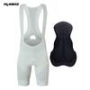 Men's Summer Breathable Quick-Dry Cycling Bib Shorts with Padded Protection