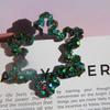 Christmas Themed Reusable Silicone Bookmark Mold For Handmade Resin Jewelry Accessories And Gifts