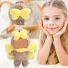 A Pair Of Cute Baby Clothes With Big Bow Accessories