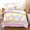 3D Digitaldruck Bettwäsche Cartoon Little Twinstars Bett Dreiteiliges Set