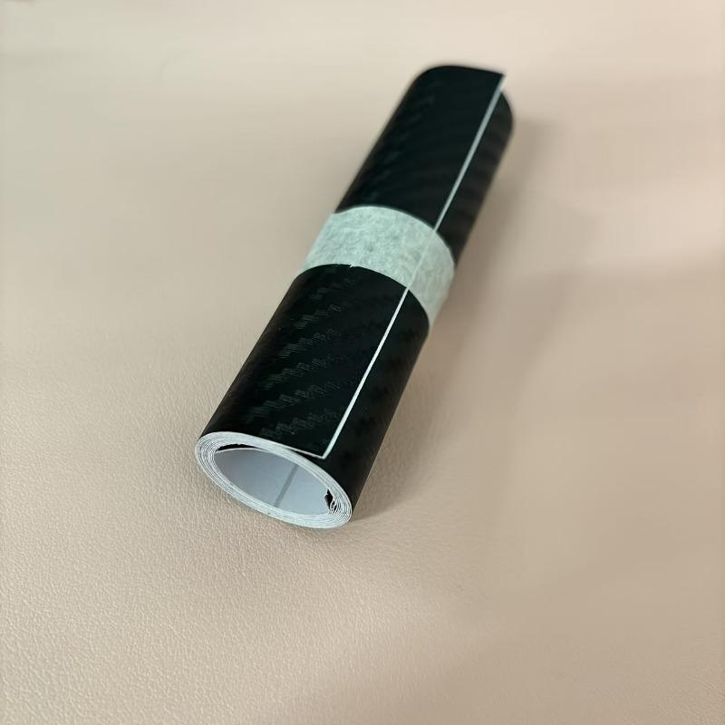 

Универсальная пленка на кромку двери автомобиля, 3D-лента из ПВХ с нано-углеродным покрытием, водонепроницаемая и устойчивая к царапинам, защитная от столкновений, матово-черный рулон