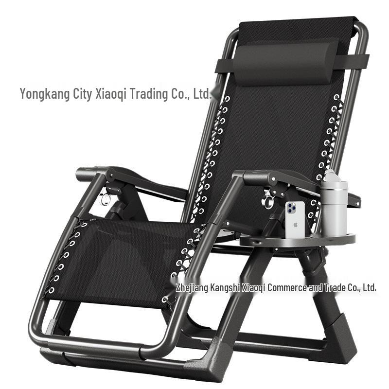 Folding Lounger for Sitting or Sleeping, Ideal for Naps and Elderly, with Backrest, Perfect for Balcony or Home Use.