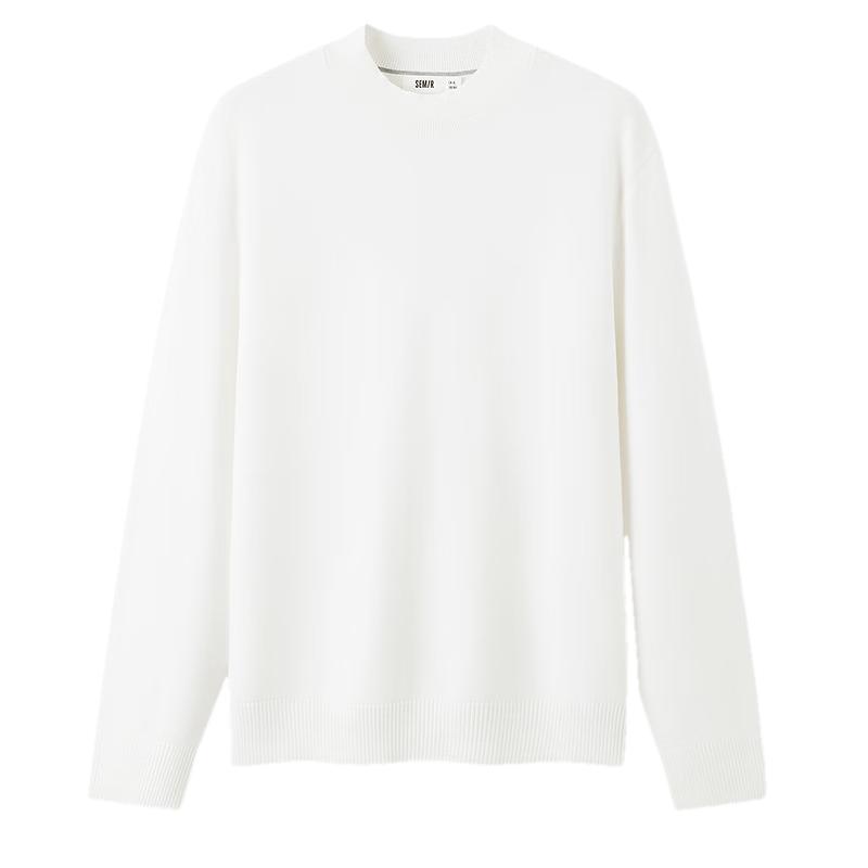 Мужской термостойкий антистатический вязаный свитер с полувысоким воротником Semir M