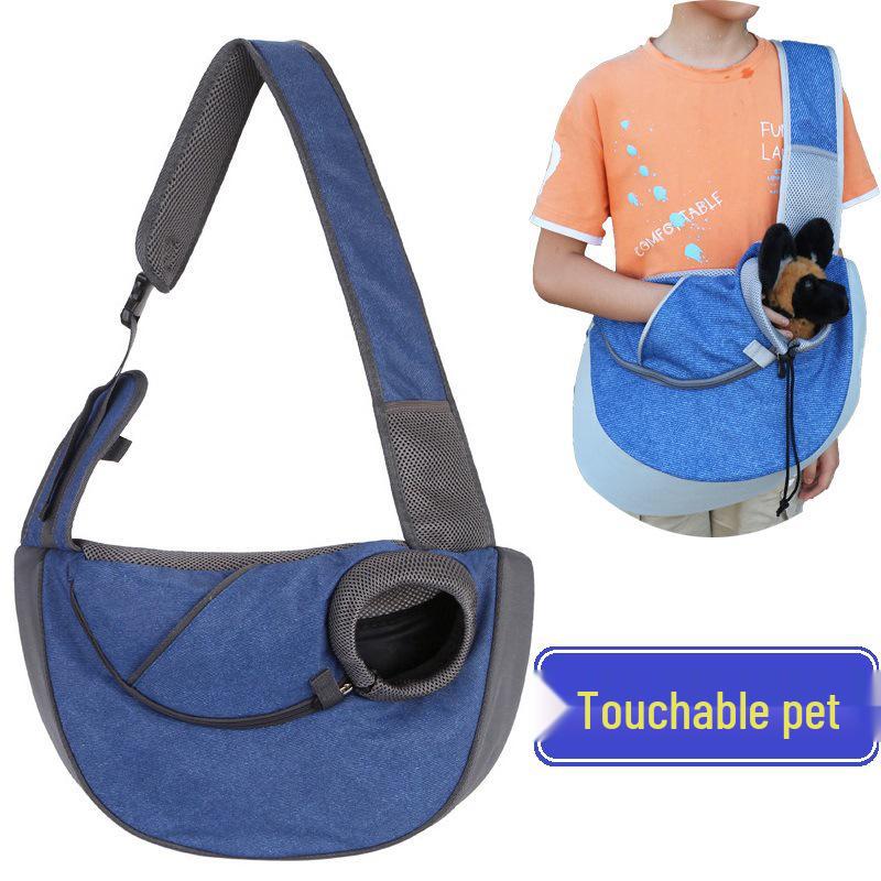 Pet Shoulder Bag for Dogs and Cats - Outing Carrier