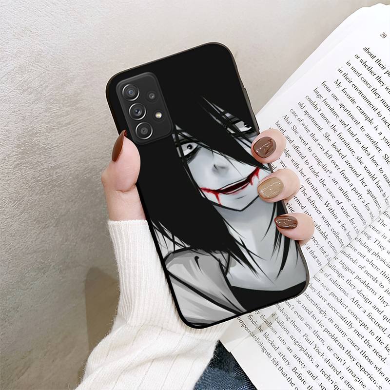 

Чохол для телефону RUICHI Jeff The Killer для Samsung Galaxy A02 A12 A21 A22 A32 A41 A42 A51 A71 A72 Shell SamsungA02s