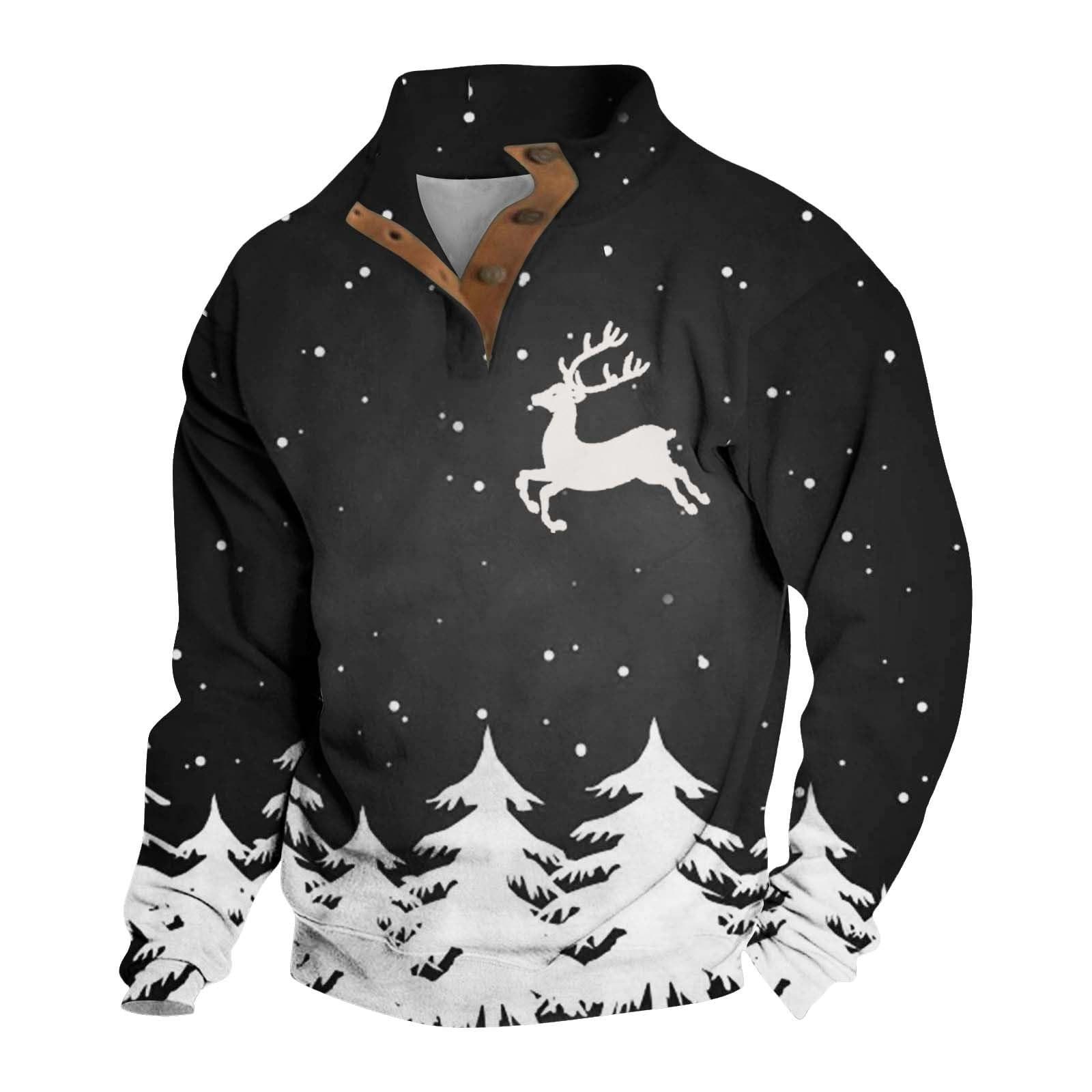 Весенняя и мужская толстовка с воротником-стойкой это повседневные свитера для активного отдыха топы XL чёрный 2189₽