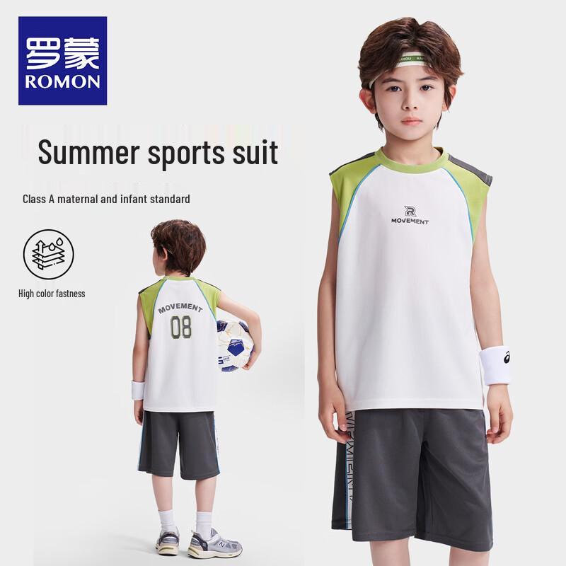 

Boys Summer Short Sleeve Sports Set 140