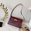 Leather Goat Pattern Underarm Women's Versatile Shoulder Underarm Bag Premium Spring and Summer Portable
