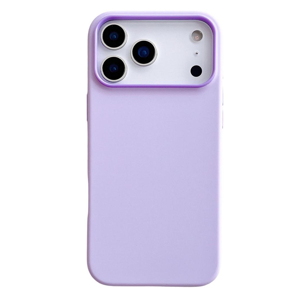 For iPhone 17 Pro Max Case Dual Color Liquid Silicone Phone Cover Large Camera Cutout