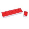 Portable 7 Days Pills Case Weekly Pills Organizer Travel Daily Pills Container for Capsule