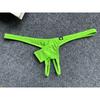 Open Penis G-String Men Erotic Panties Jj Sheath Underwear T-Back Underpants Cock Hole Panties Gay Bare Butt Thongs Lingerie