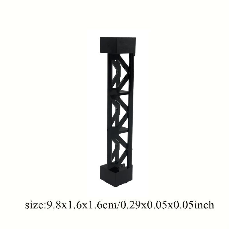 

4pcs City Construction Bricks Train Car Pillar Support Girder Column Beam 2x2x10 Military Blocks Playthings Works With Technical Parts