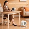 Portable Compact Desktop Heater Energy Saving with Intelligent Temperature Control and 360 Degree Airflow Adjustment