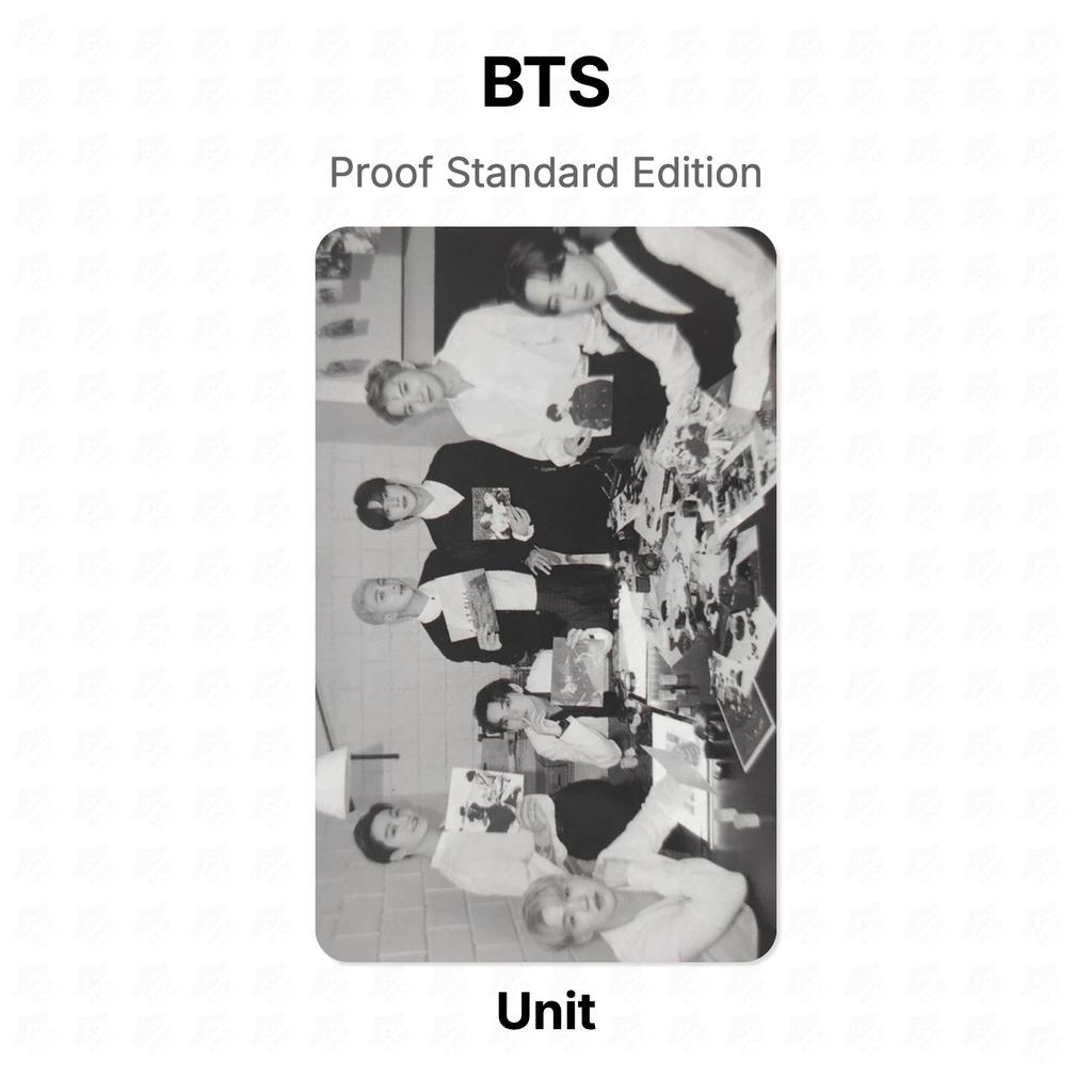 BTS Proof Standard Edition Official Photocard