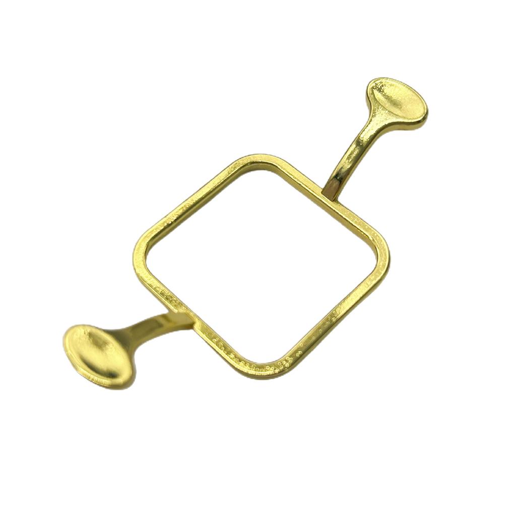 Wachssiegel-Metallstempel-Ringform, Siegelhalter, rund, für Hochzeitseinladungskarten, Geschenke, Dekoration, Scrapbooking-Zubehör