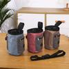 Hands-Free Pet Training Waist Bag Adjustable Strap Multi-Pocket Poo Bag Holder Waterproof Pet Snack Container for Dog Training