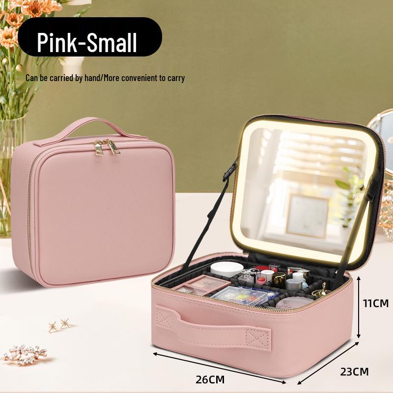 LED Make-up Koffer mit Spiegel, Große Kapazität zur Aufbewahrung & Multifunktionales Design