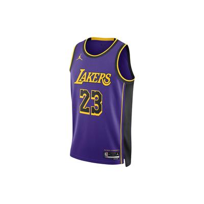 Jordan Los Angeles Lakers Statement Edition Herren Jordan Dri-FIT NBA Swingman Trikot DO9530-508
