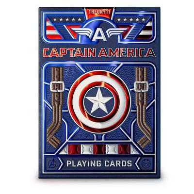 Captain America Playing Cards Marvel Captain America Playing Cards by Theory11