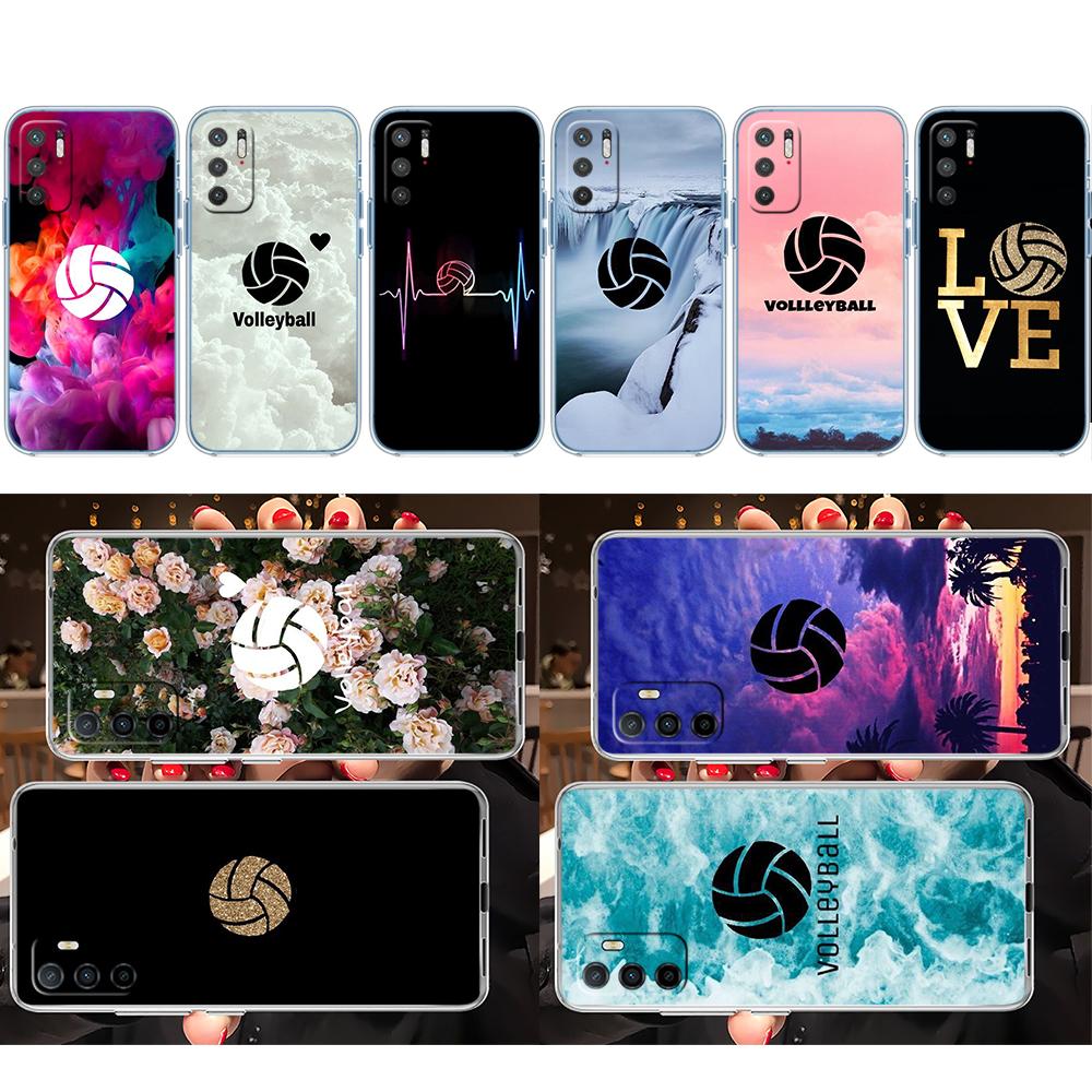 PP63 Volleyball Sport Play Phone Case for LG K22 K30 K40 K40S K41 K42 K50 K50S K51 K51S K52 K61 K62 K71 K92 Q60 Q61 V40 V50 V60