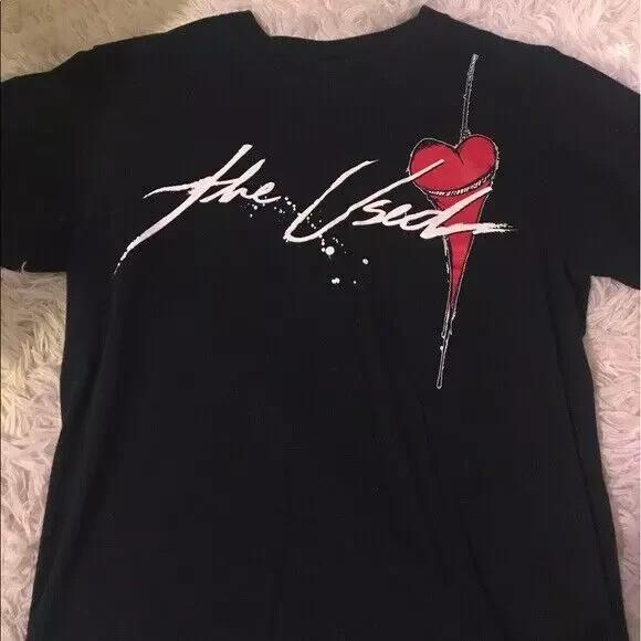 

Collection The Used Band Gift For Fan Black T-shirt All Size S to 5XL Unisex T-Shirt XXXL