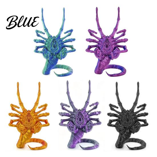 Sci-fi Desktop Ornament 3D Printed Sci-Fi Horror Phone Holder Novelty Stable Smartphone Stand Decorative Desk Organizer Compact Collectible