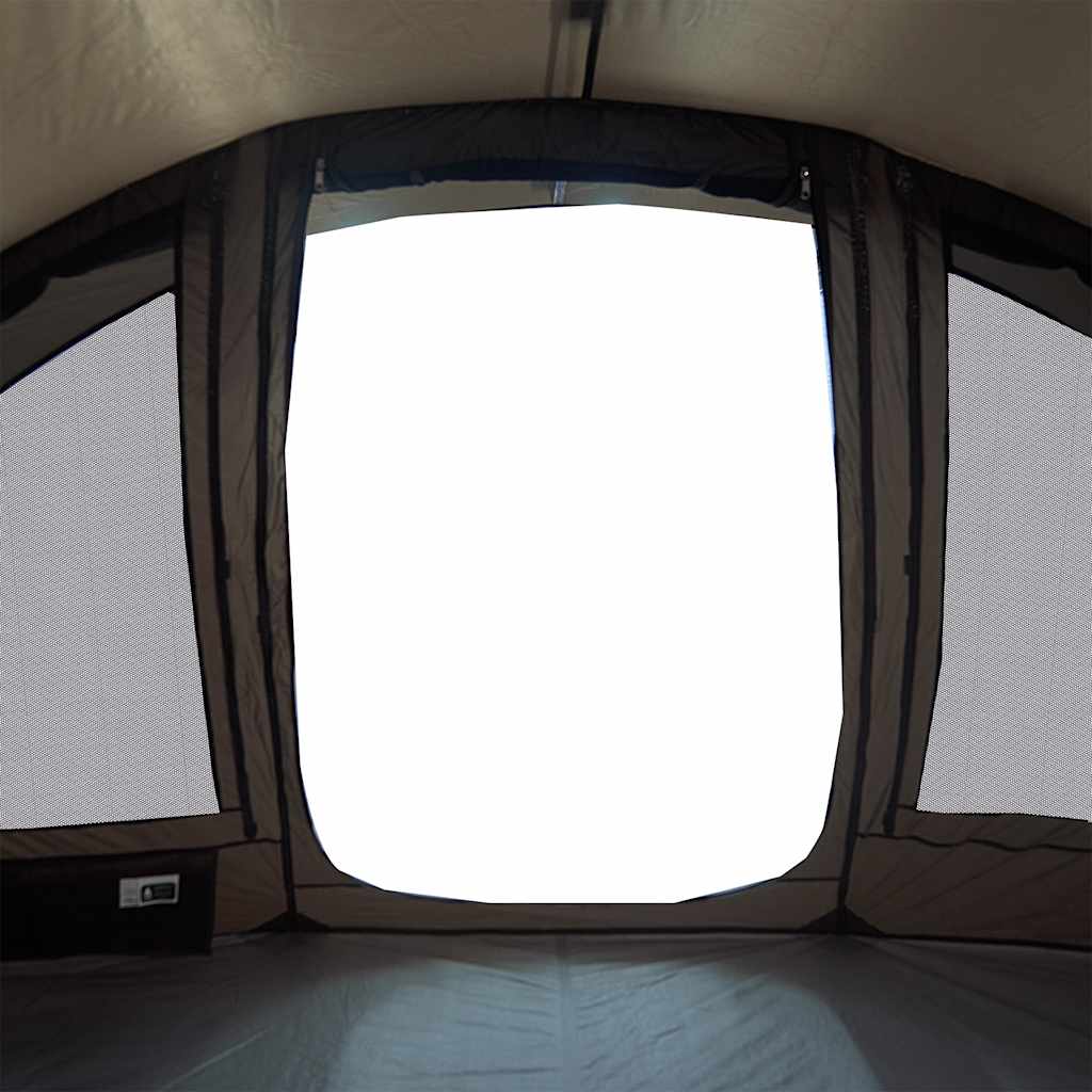 Fishing Tent for 5 People Brown Waterproof