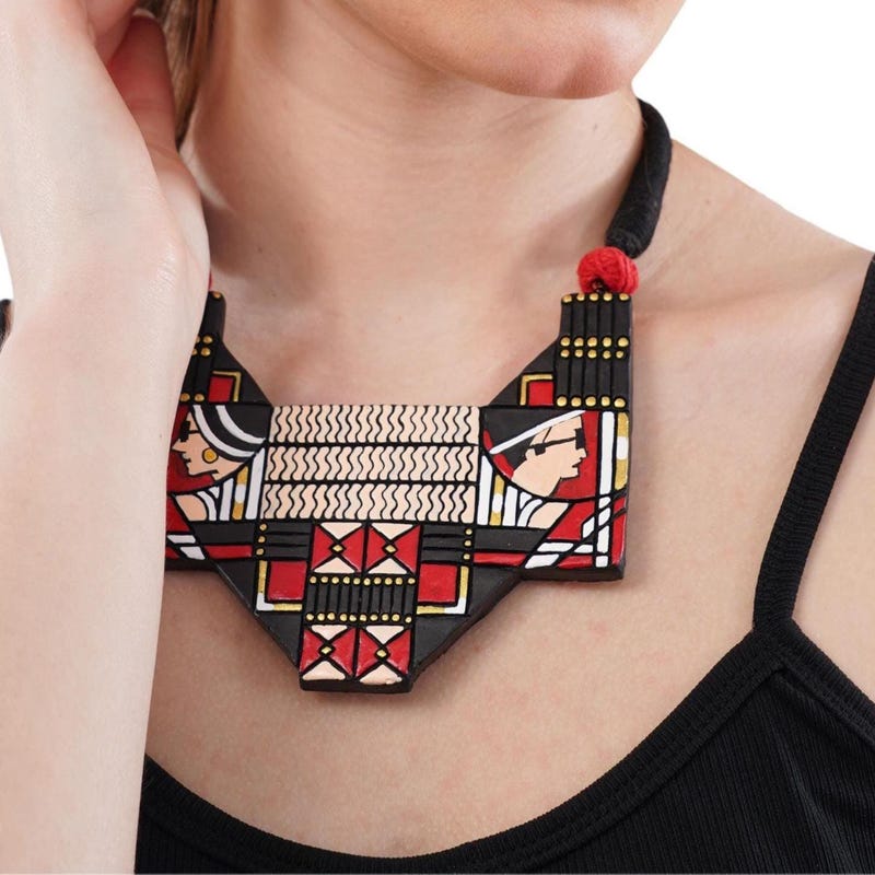 

Terracotta Clay Jewelry Set