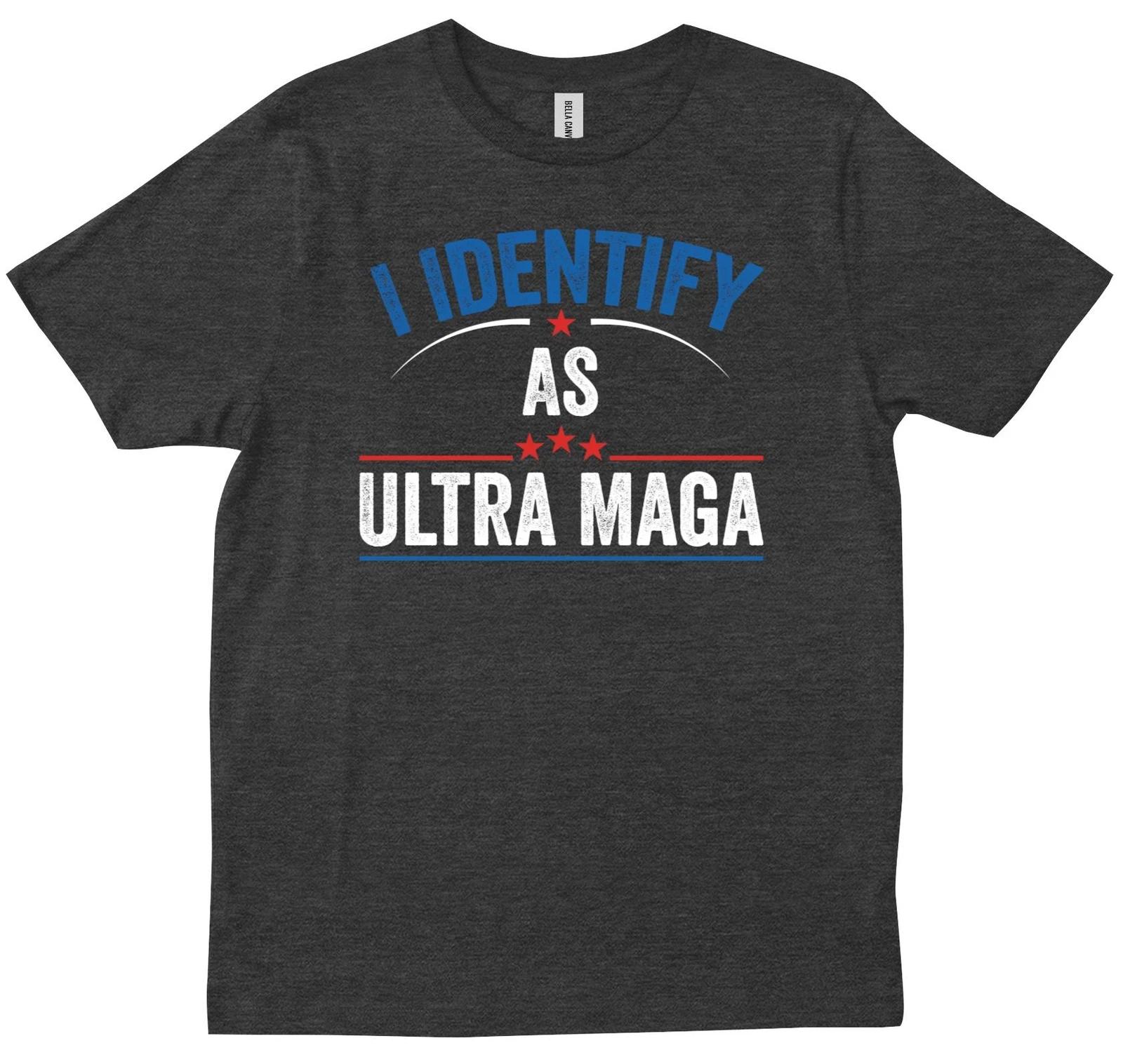 I Identify As Ultra Maga Support The Great Maga King 2024 T shirt 4XL