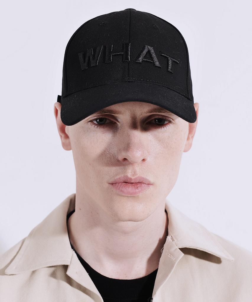 Wihaebeueoteil What Ballcap (Black)
