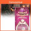 Festive 24 Day Advent Calendar Surprise Jewelry Ring And Necklace Mystery Box