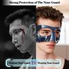 Sports Face Guard, Nose Guard for Broken Nose, Basketball Football Softball Training Face Shield Masks with Foam Padding for Men and Women