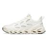 Anta Textile, Synthetic Leather Cushioning Support Balance Impact Resistant Low top Running Shoes Men's Ivory White 912025566-1