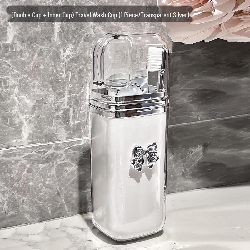HH Portable Travel Toiletry Cup Set Set with Double Cups