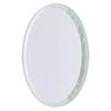 False Nail Mirror Glass Display Board Nail Art Manicure Display Drawing Color Mixing ToolWhite