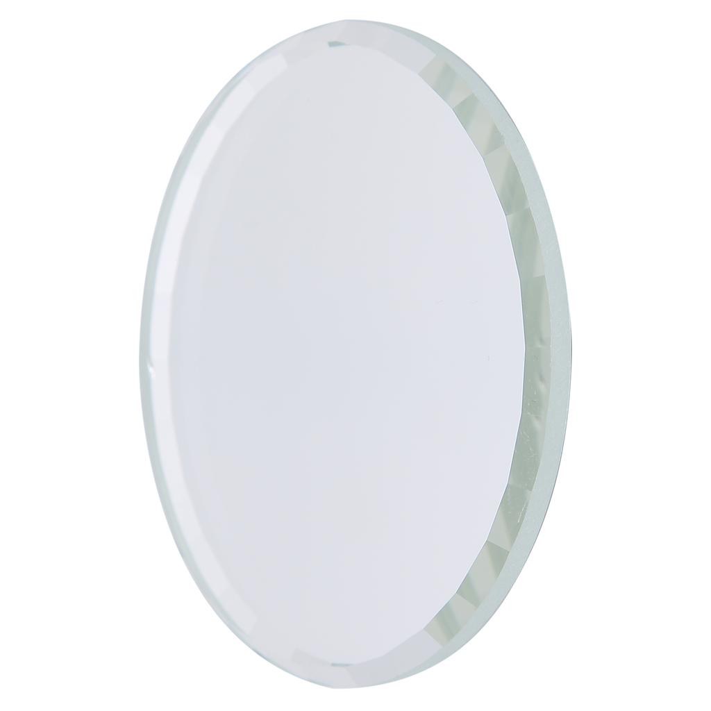 False Nail Mirror Glass Display Board Nail Art Manicure Display Drawing Color Mixing ToolWhite