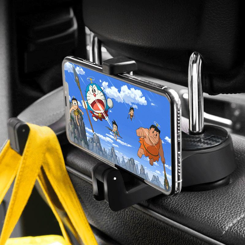 1pcs Car seat hook Hidden car mobile phone holder car invisible seat back hook