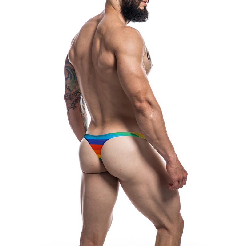 C4M03 Rainbow Thong Rainbow