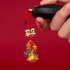 Fortune God Keychain Bag Accessories Versatile Party Favors Hanging Pendant Chinese Style Decorations